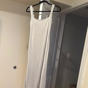 Wild Fable Sparkly Champagne Midi Dress - Small